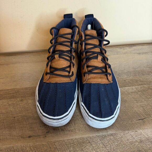 RARE VANS Sk8-Hi Duck Boots Winter Skateboarding Scotchgard Sz 9 Men's Shoes - Picture 2 of 7